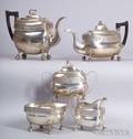 Assembled FivePiece Silver Tea and Coffee Service