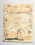 Needlework Memorial Sampler