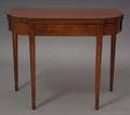 Federal Mahogany Inlaid Card Table