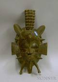 African Senofustyle Carved Wood Mask