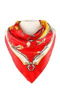 Hermes La Cle des Champs Silk Scarf Circa 1965