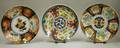 Three Japanese Circular Imari Porcelain Plates