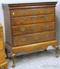 Queen Anne Maple Chest on Frame