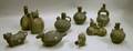 Nine Pieces of Peruvian Chimu Pottery