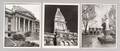 Three Photographs Depicting Different Views of County Courthouses