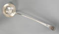 Reading Pennsylvania silver punch ladle early 19th c