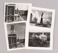 Four Photographs Depicting Street Views of County Courthouses