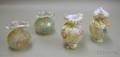 Two Pairs of Victorian Art Glass Vases