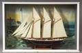 Cased Diorama of the Schooner Fair Wind