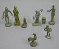 Eight Cast Bronze Grand Tour Figures