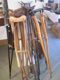 Large Group of Crutches
