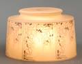 Art Deco Painted Glass Lamp Shade