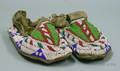 Pair of Native American Beaded Moccasins