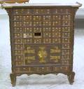 Asian Hardwood Fortyfour Drawer Chest