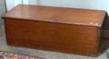 Pine Dovetailconstructed Sea Chest with Canted Sides