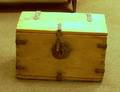 Spanish Ironbound Wooden Dovetailconstructed Storage Box