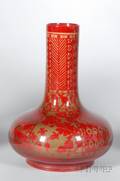 Bernard Moore Flambe Glazed Earthenware Vase