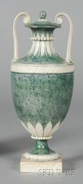 Wedgwood  Bentley Variegated Porphyry Vase and Cover