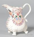 Staffordshire White Saltglazed Stoneware Cream Jug