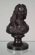 Black Basalt Bust of Voltaire