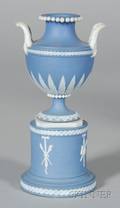 Wedgwood Solid Blue Jasper Vase