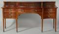 George III Mahogany and Inlay Stagetop Sideboard
