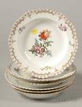 Set of Six KPM Porcelain Soup Plates