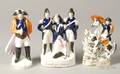 Three Staffordshire Napoleonic Figures