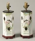 Pair of Chinese Porcelain Lampbases