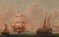 AngloAmerican School 19th Century Marine Scene