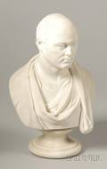 Marble Bust of a Literary Gentleman