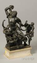 Bronze Grand Tour Figure of the Laocoon Group