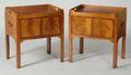 Pair of Georgianstyle Mahogany Night Tables