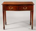 George III Mahogany Serpentine Side Server