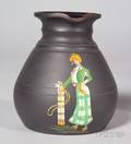 Wedgwood Black Basalt Kenlock Ware Jug