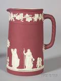 Wedgwood Crimson Jasper Dip Tall Jug
