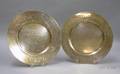 Two JE Caldwell  Co Philadelphia Sporting Trophy Plates