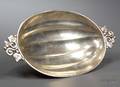 Tiffany  Co Sterling Silver Melon Shaped Bowl