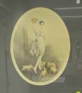 Framed Etching on Paper of Woman with Puppies Attributed to Louis Icart FrancoAmerican 18881950