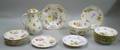 Group of German and Austrian Floral Decorated Porcelain Tableware
