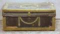 Small Chinese Export Brassbound Leatherclad Camphorwood Chest