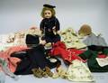 Petite SFBJ 60 Bisque Doll and Costumes