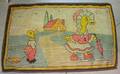 Storybook Ducks Scenic Hooked Rug