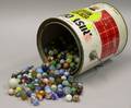 Gallon Can of Assorted Marbles