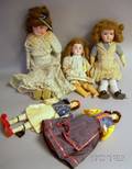 Five Assorted Dolls