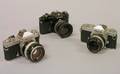 Three Nikomat SLR Cameras
