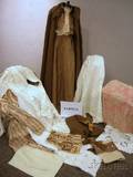 Group of Early 19th Century Clothing and Assorted Domestic Textiles