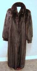 Full Length Collared Mink Coat