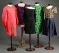 Five Vintage Designer Dresses