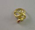 18kt Gold Meandering Serpent Ring